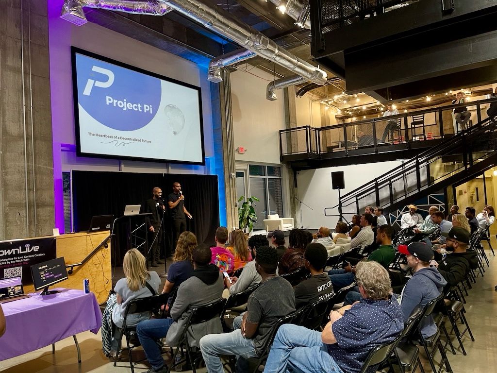 Project Pi presenting at Georgia Tech